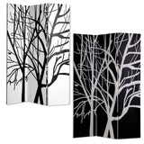 48" X 72" Multi Color Wood Canvas Tranquillity Screen - Homeroots - Flyclothing LLC