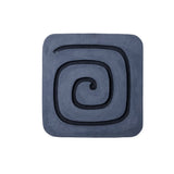 19" X 19" X 2" Sandstone, Fine Polished, Square With Circles - Wall Decor - Homeroots - Flyclothing LLC