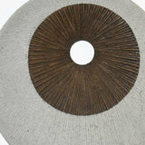 14" X 14" Gray Stone Wall Decor - Homeroots