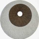 19" X 19" X 2.5" Grey And Brown Stone Wall Decor - Homeroots