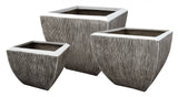 Large Distressed And Ribbed Flower Pot Planter - Homeroots - Flyclothing LLC