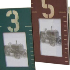 1" X 33" X 20" Multi Color Wooden  Photo Frame - Homeroots
