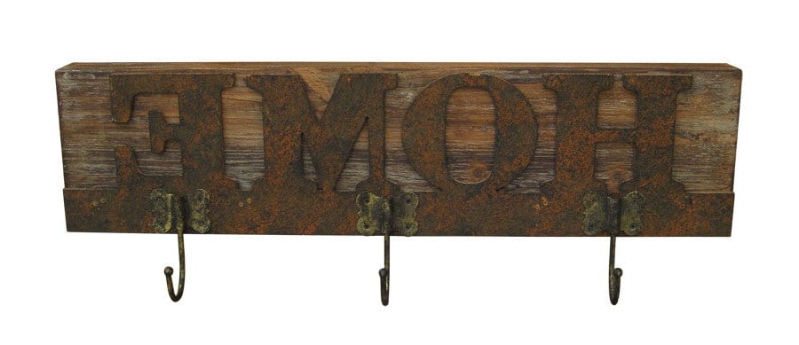 20" X 23" X 5" Brown Wooden Plaque - Homeroots - Flyclothing LLC