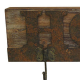 20" X 23" X 5" Brown Wooden  Plaque - Homeroots