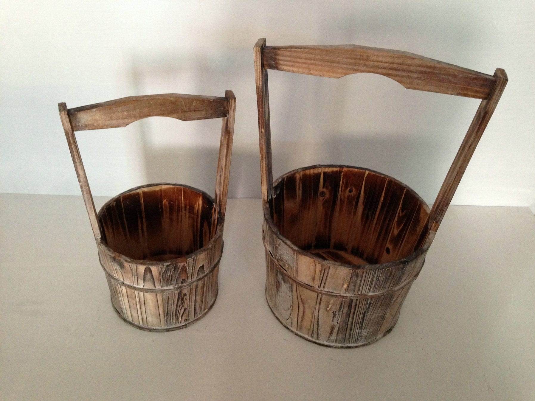 10 X 10" Brown, Wood Garden Planter - 2 Piece - Homeroots - Flyclothing LLC