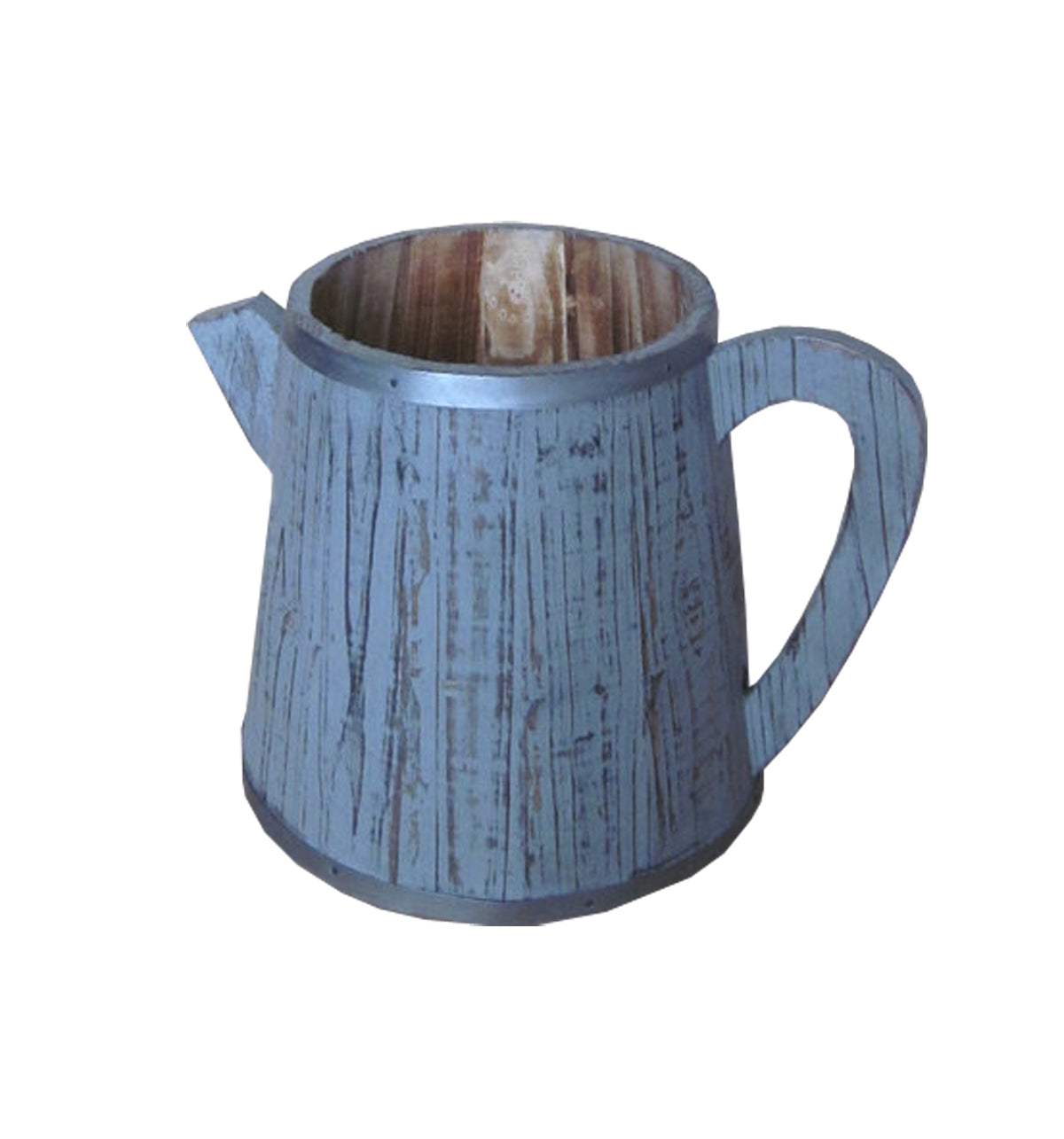 1 X 12 X 7 Brown Wood Garden Pot - Homeroots - Flyclothing LLC