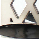 17.25 X 5.25 X 6.25 White Wooden Cross - Candle Holder Sconce - Homeroots