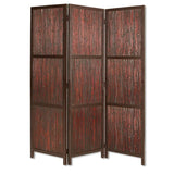 60" X 72" Cherry Wood Screen - Homeroots - Flyclothing LLC