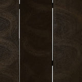 48" X 72" Black Wood Canvas Screen - Homeroots - Flyclothing LLC