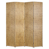 84" X 84" Gold Wood Screen - Homeroots - Flyclothing LLC