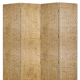 84" X 84" Gold Wood Screen - Homeroots - Flyclothing LLC