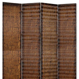 84" X 84" Brown Wood  Screen - Homeroots
