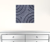 13" X 13" X 2" Gray Lined, Square - Wall Decor - Homeroots - Flyclothing LLC