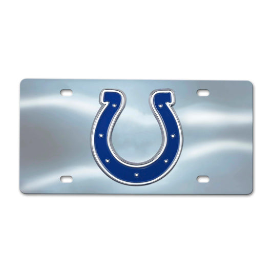 Indianapolis Colts 3D Stainless Steel License Plate - Indianapolis Colts