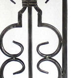 5.5 X 9.25 X 28.75 Gray Industrial With Stacked Metal Pedestal - Table Lamp - Homeroots - Flyclothing LLC