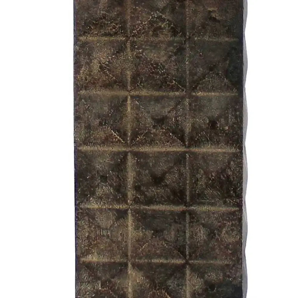 4.75 X 9.5 X 29.5 Brown Vintage With Metal Pedestal - Table Lamp - Homeroots - Flyclothing LLC