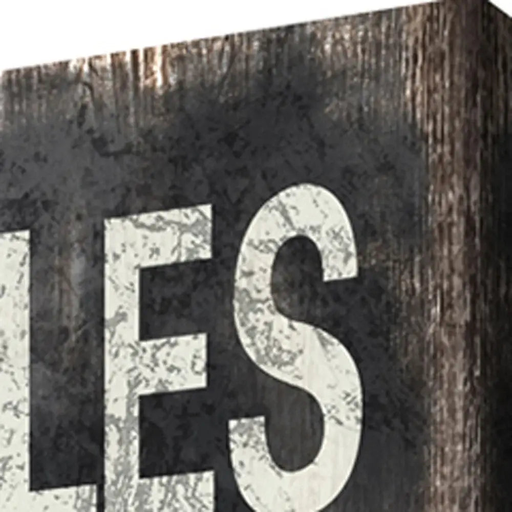 48 X 72 Multi Color Wood Canvas Family Rule Screen - Homeroots - Flyclothing LLC