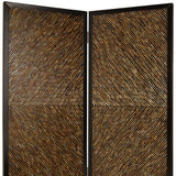 63" X 84" Multi Color Wood Screen - Homeroots - Flyclothing LLC