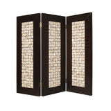 71" X 84" Brown Wood  Screen - Homeroots