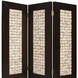 71" X 84" Brown Wood  Screen - Homeroots