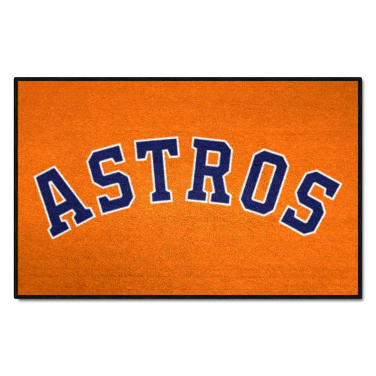 Houston Astros Starter Mat Accent Rug - 19in. x 30in. - Houston Astros