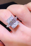 5 Carat Moissanite 925 Sterling Silver Ring - Trendsi