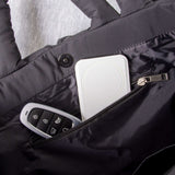 Montana State Puff Black Tote - Logo Brands - Flyclothing LLC