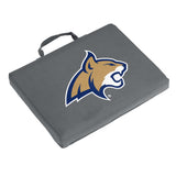 Montana State Charcoal Bobcat Logo Bleacher Cushion - Logo Brands - Flyclothing LLC