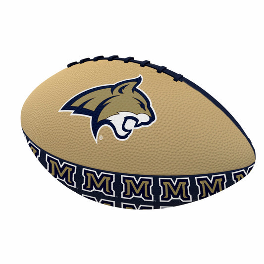 Montana State Mini Size Rubber Football - Logo Brands - Flyclothing LLC
