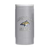 Montana State 12oz Athletic Powdercoat SlimCan Coolie - Logo Brands - Flyclothing LLC