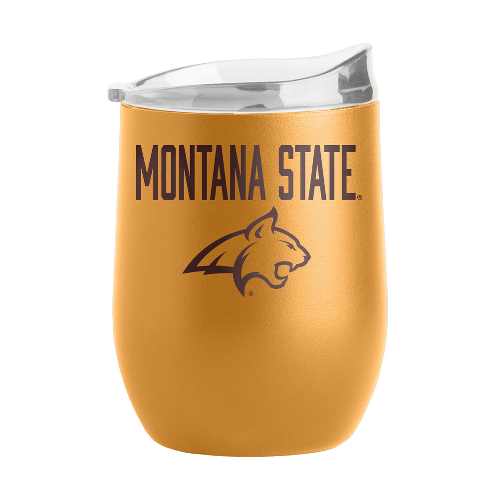 Montana State 16oz Huddle Powder Coat Curved Bev - Logo Brands - Flyclothing LLC