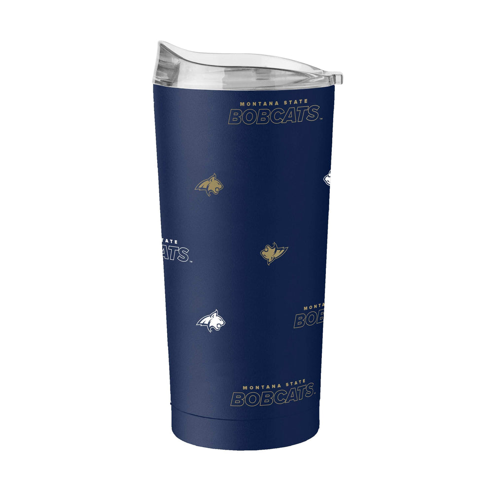 Montana State 20oz Step And Repeat Powder Coat Tumbler - Logo Brands - Flyclothing LLC