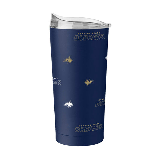 Montana State 20oz Step And Repeat Powder Coat Tumbler - Logo Brands - Flyclothing LLC