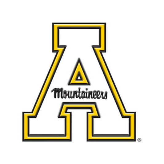 Appalachian State Mountaineers 3D Color Metal Emblem - Appalachian State