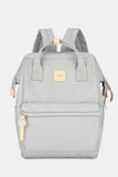 Himawari Water Resistant Canvas Backpack Bag with Side Pockets - Trendsi