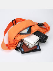 Oxford Cloth Adjustable Strap Sling Bag - Trendsi