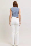 Judy Blue High-Waisted Tummy Control Flare Jeans - Trendsi - Flyclothing LLC