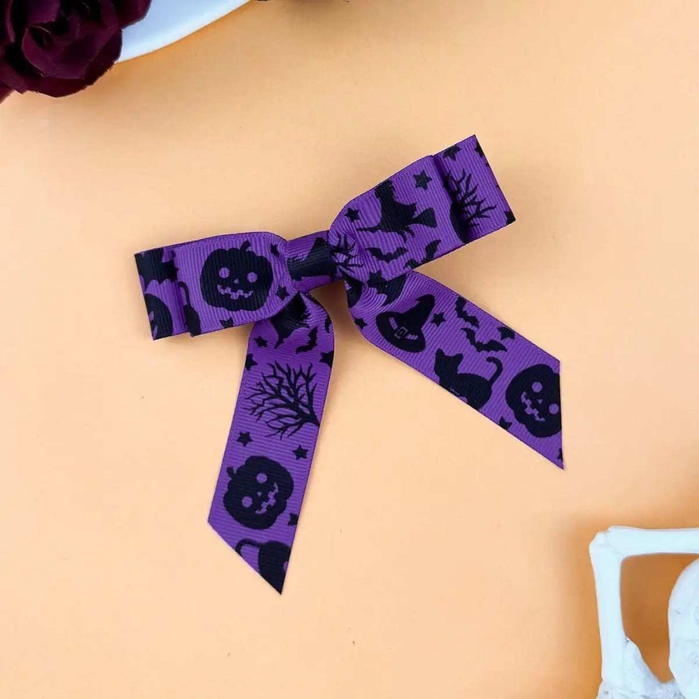 2-Piece Polyester Bow Hair Clip - Trendsi - Flyclothing LLC
