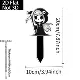 Acrylic Halloween Garden Decoration Picks - My Store - Flyclothing LLC