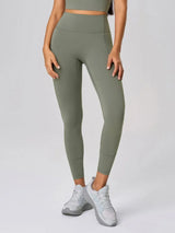 High Waist Active Leggings - Trendsi - Flyclothing LLC