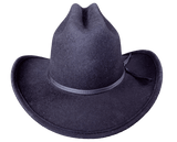 Rockmount Ranch Wear kids black wool felt western cowboy hat - Rockmount Clothing - Flyclothing LLC