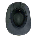 Black Leather Western Hat with Laced Leather Concho Hatband - Rockmount Ranch Wear - Flyclothing LLC
