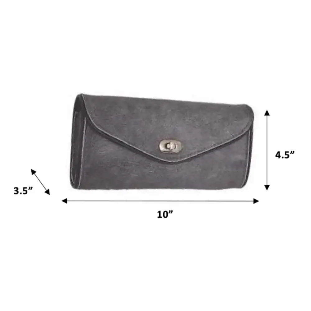 Leather 1-Pocket Windshield Bag - Unik Just for Bikers - Flyclothing LLC