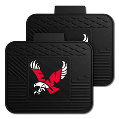 Eastern Washington Eagles Back Seat Car Utility Mats - 2 Piece Set - Eastern Washington