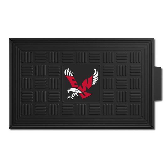 Eastern Washington Eagles Heavy Duty Vinyl Medallion Door Mat - 19.5in. x 31in. - Eastern Washington