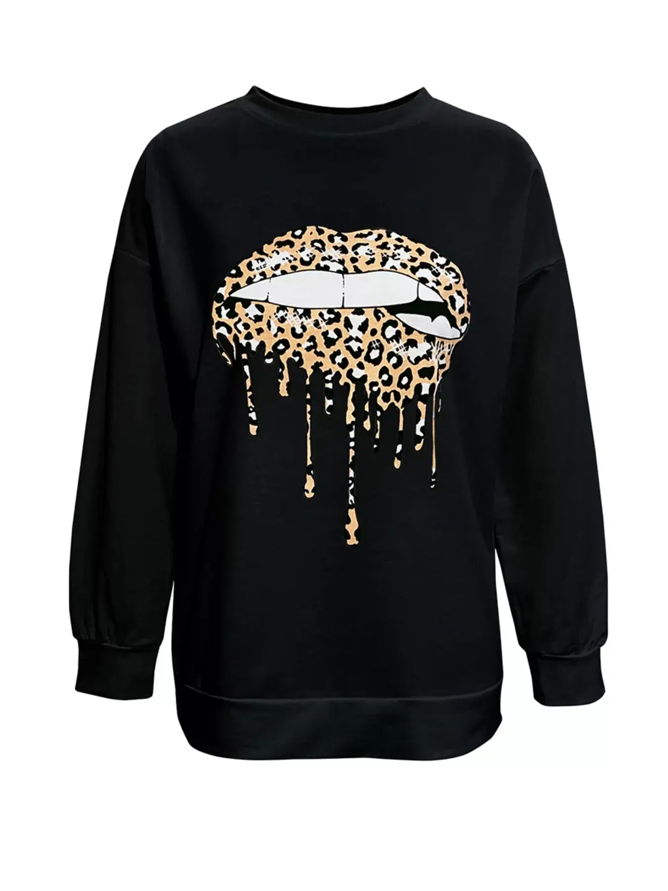 Graphic Round Neck Dropped Shoulder T-Shirt - Trendsi - Flyclothing LLC