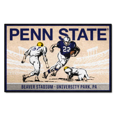 Penn State Nittany Lions Starter Mat Accent Rug - 19in. x 30in. Ticket Stub Starter Mat - Penn State