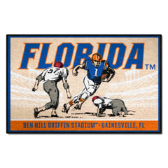 Florida Gators Starter Mat Accent Rug - 19in. x 30in. Ticket Stub Starter Mat - Florida