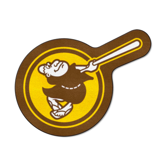 San Diego Padres "Swinging Friar" Mascot Rug - San Diego Padres