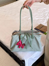 Lightweight Canvas Shoulder Bag - Trendsi - Flyclothing LLC
